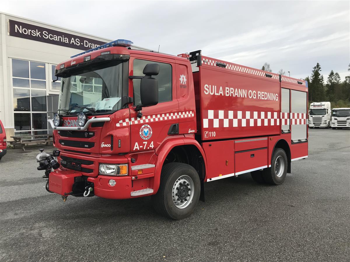 Vi gratulerer Sula Brann og redning med ny tankbil